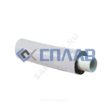Труба PEX-AL-PEX Дн 20х2,0 Ру10 бухта 50м в изоляции 13 мм серый R999I Giacomini R999IY140